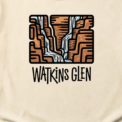 Watkins Glen State Park Cotton T-Shirt