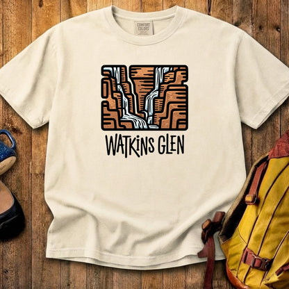 Watkins Glen State Park Cotton T-Shirt
