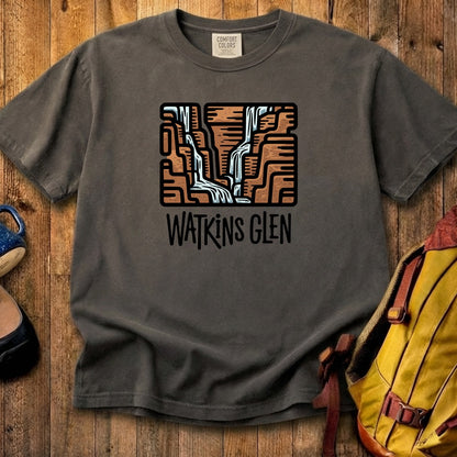 Watkins Glen State Park Cotton T-Shirt