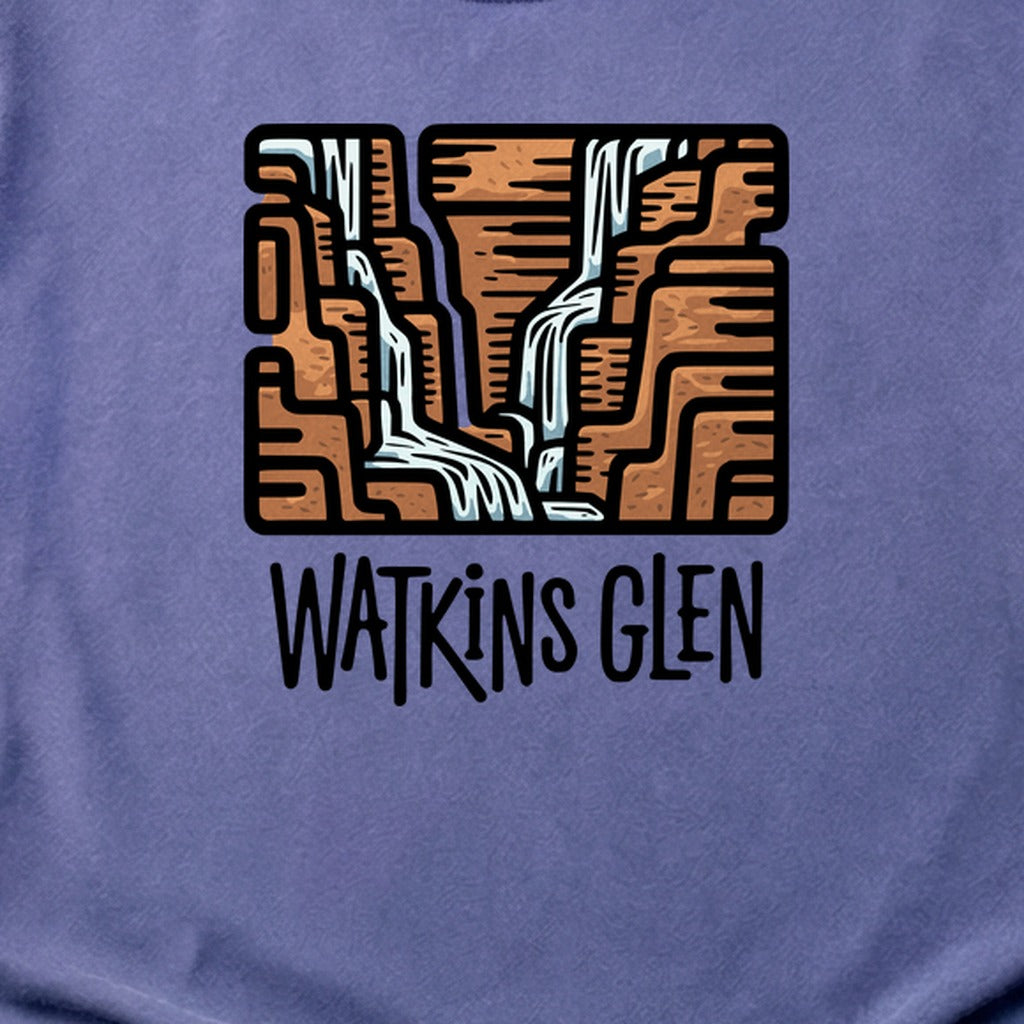 Watkins Glen State Park Cotton T-Shirt