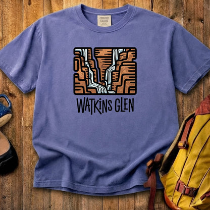 Watkins Glen State Park Cotton T-Shirt