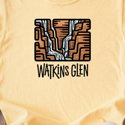 Watkins Glen State Park Kids Cotton T-Shirt