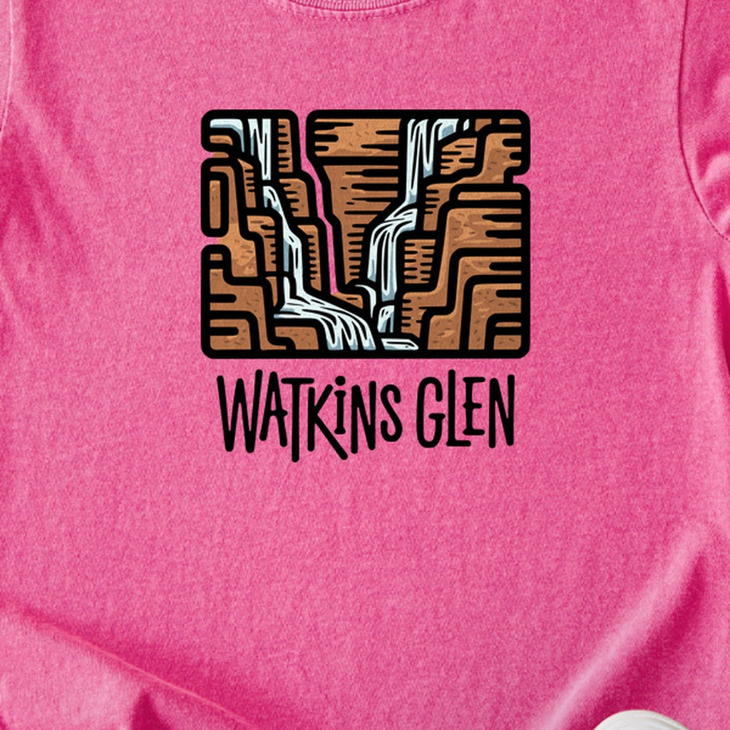 Watkins Glen State Park Kids Cotton T-Shirt