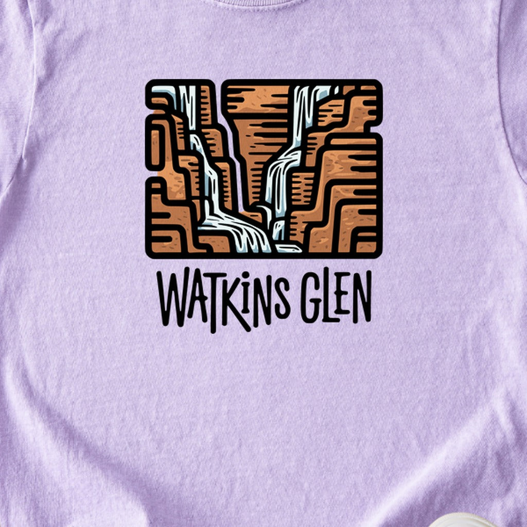 Watkins Glen State Park Kids Cotton T-Shirt