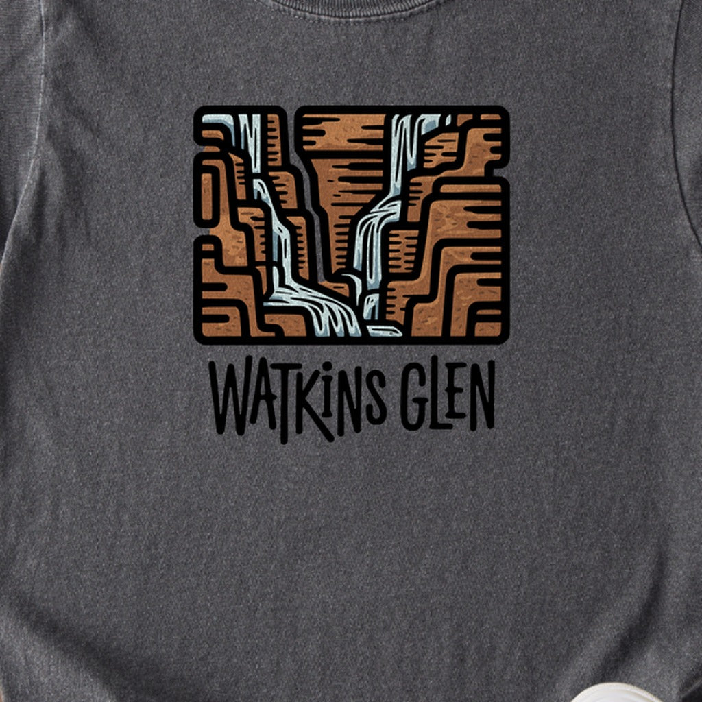 Watkins Glen State Park Kids Cotton T-Shirt