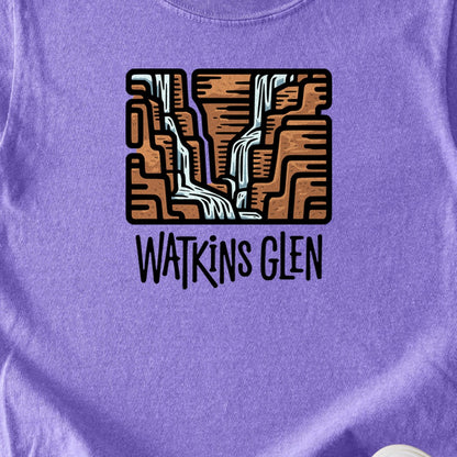 Watkins Glen State Park Kids Cotton T-Shirt