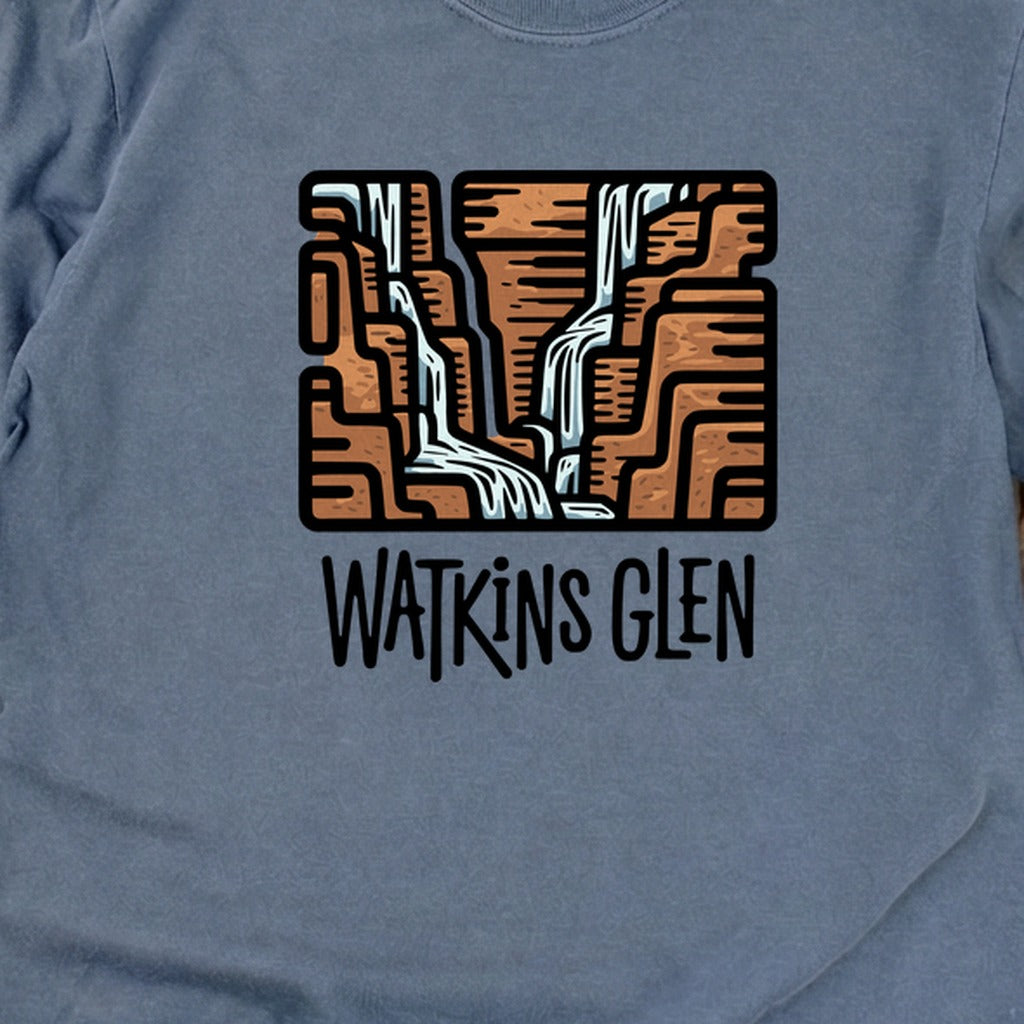 Watkins Glen State Park Cotton Long Sleeve