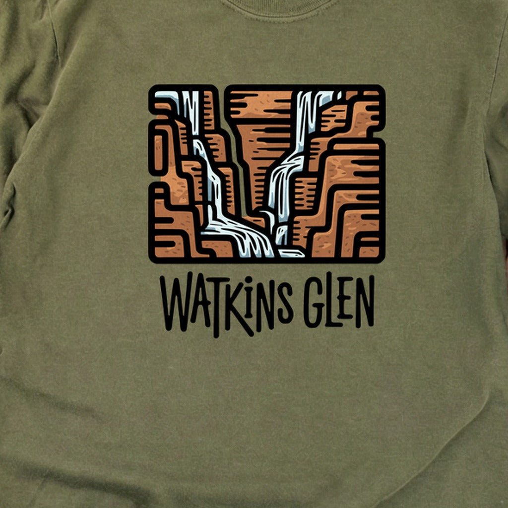 Watkins Glen State Park Cotton Long Sleeve
