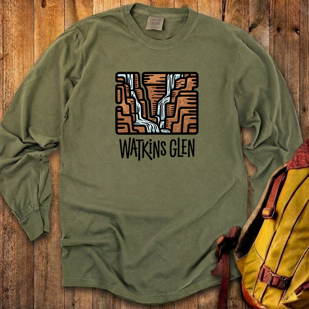 Watkins Glen State Park Cotton Long Sleeve
