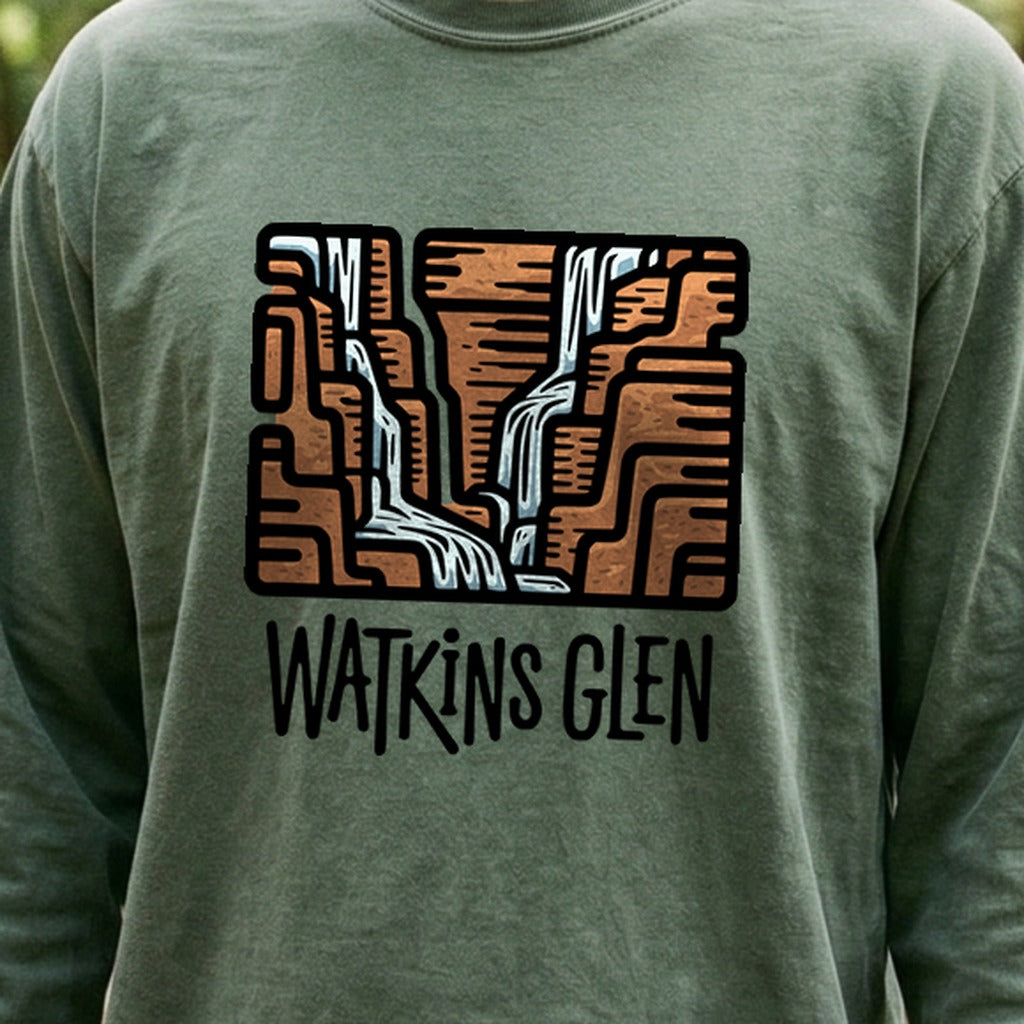 Watkins Glen State Park Cotton Long Sleeve
