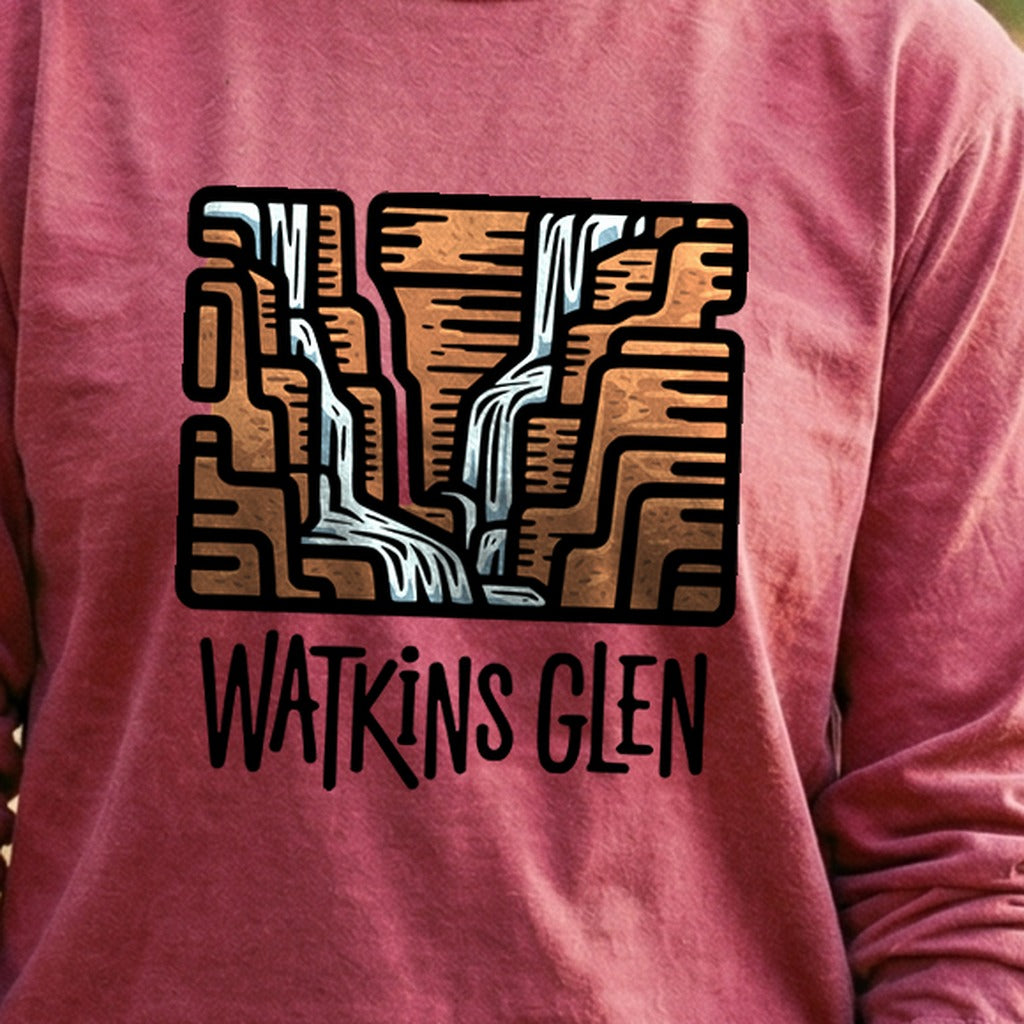 Watkins Glen State Park Cotton Long Sleeve