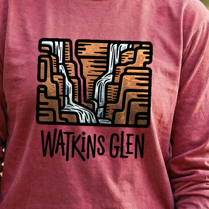 Watkins Glen State Park Cotton Long Sleeve