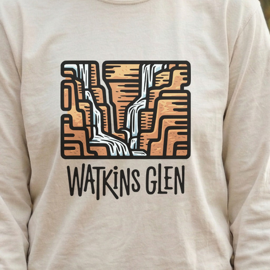 Watkins Glen State Park Cotton Long Sleeve