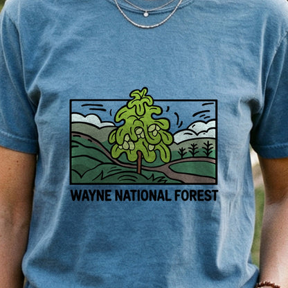 Wayne National Forest Cotton T-Shirt
