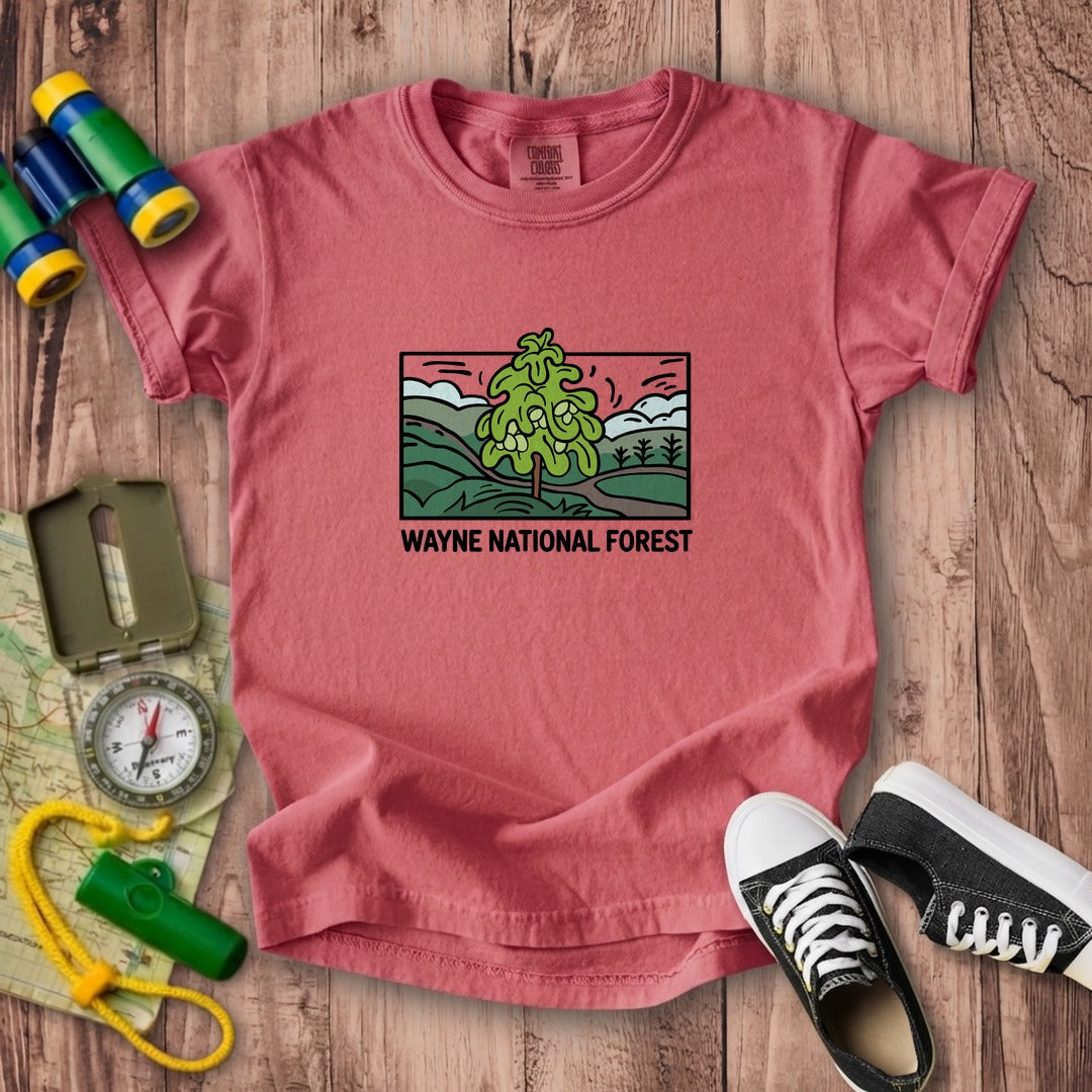Wayne National Forest Kids Cotton T-Shirt