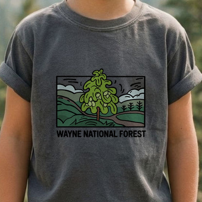Wayne National Forest Kids Cotton T-Shirt
