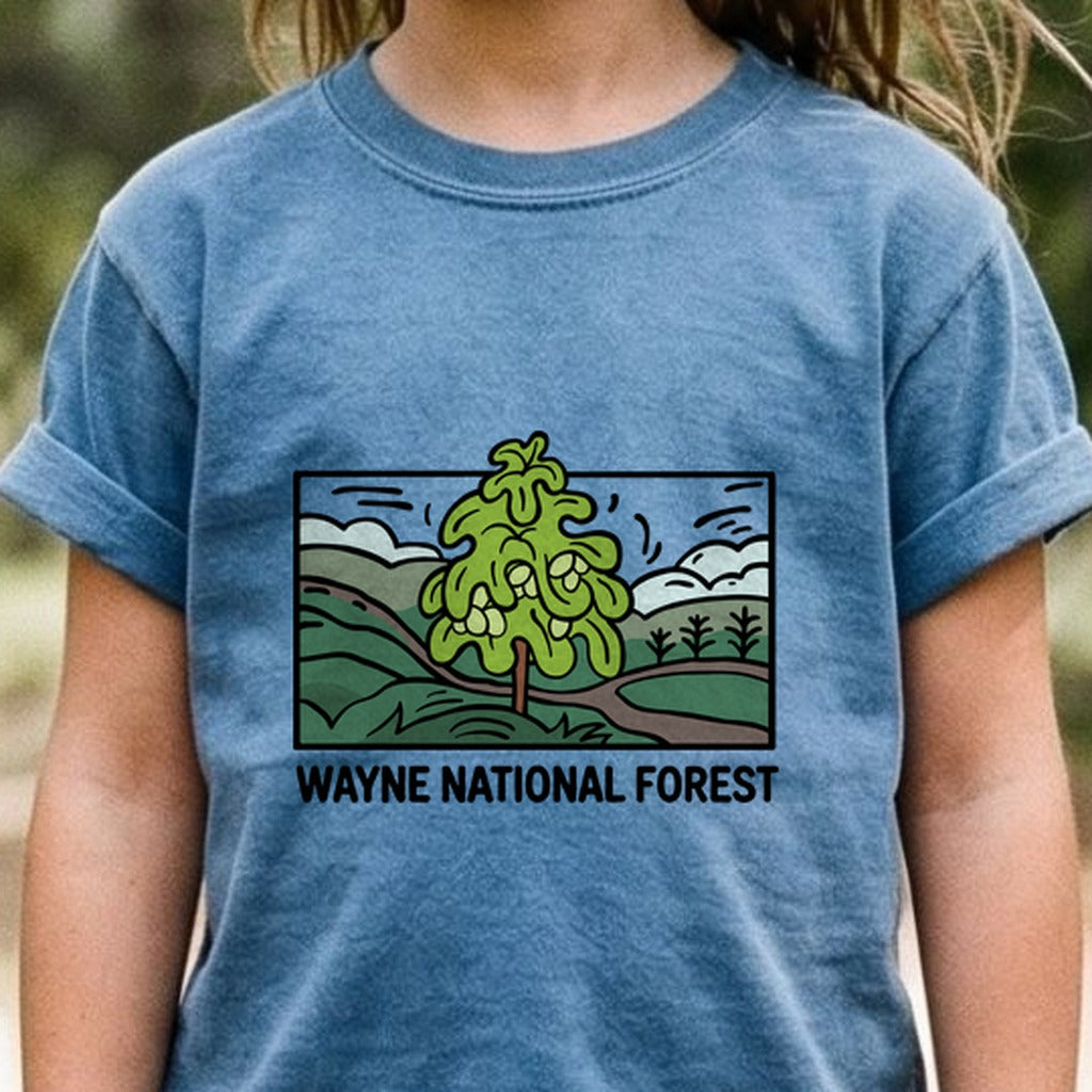 Wayne National Forest Kids Cotton T-Shirt