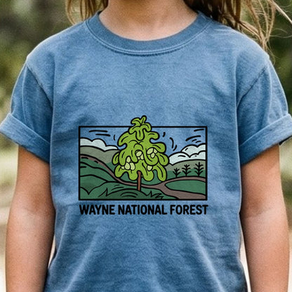 Wayne National Forest Kids Cotton T-Shirt
