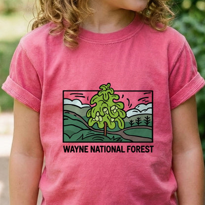 Wayne National Forest Kids Cotton T-Shirt