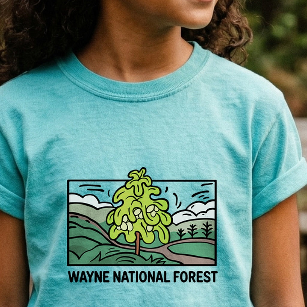 Wayne National Forest Kids Cotton T-Shirt