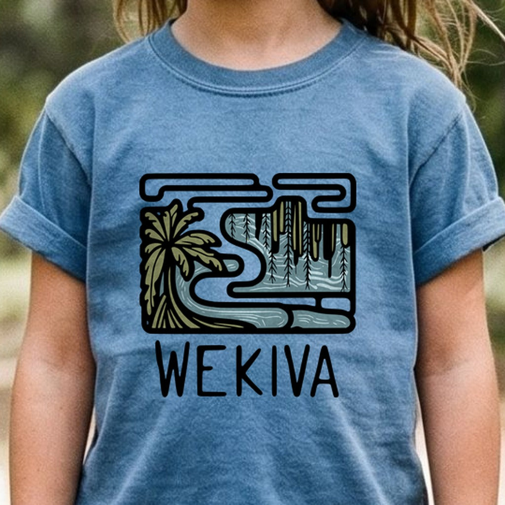 Wekiva River Kids Cotton T-Shirt
