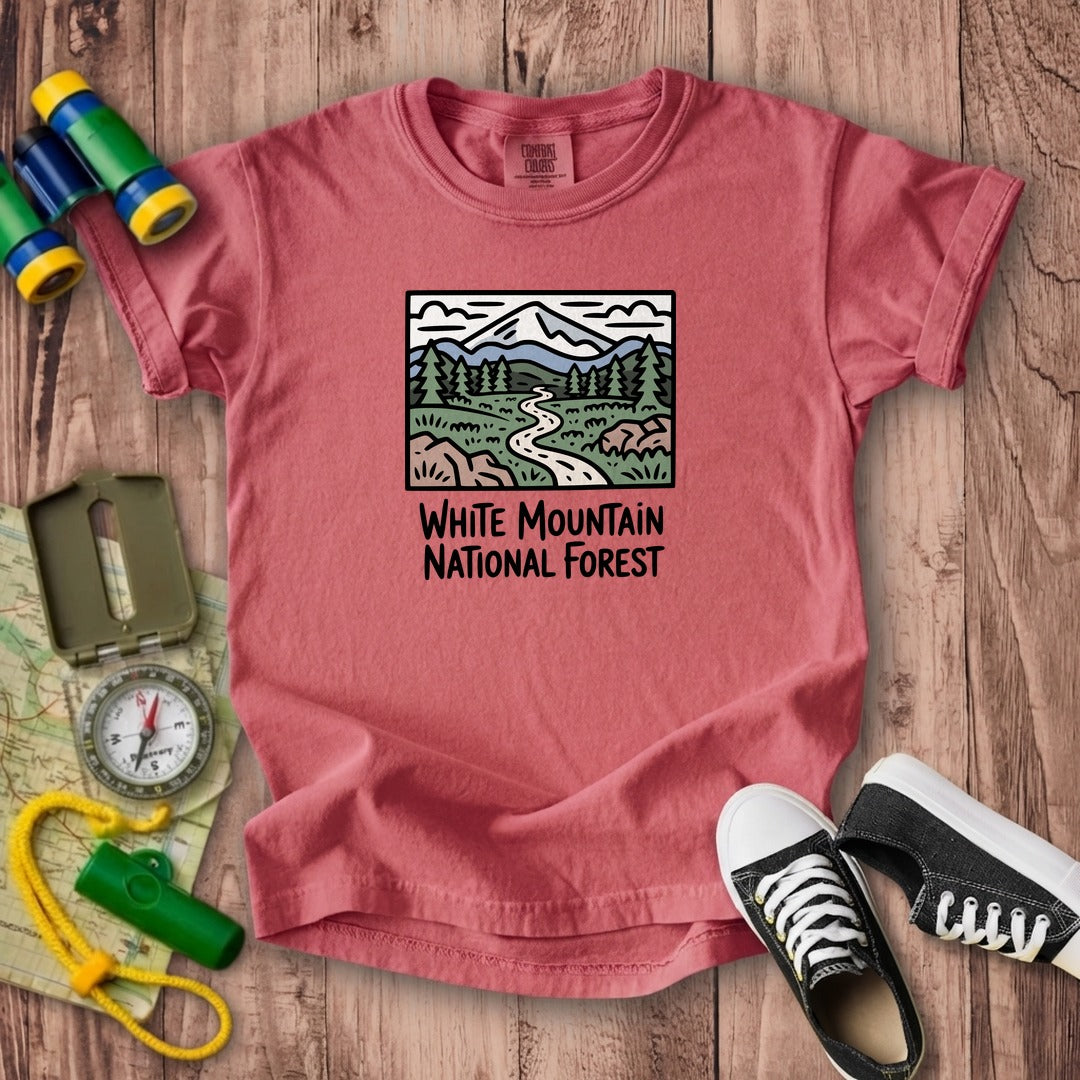 White Mountain National Forest Kids Cotton T-Shirt