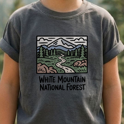 White Mountain National Forest Kids Cotton T-Shirt