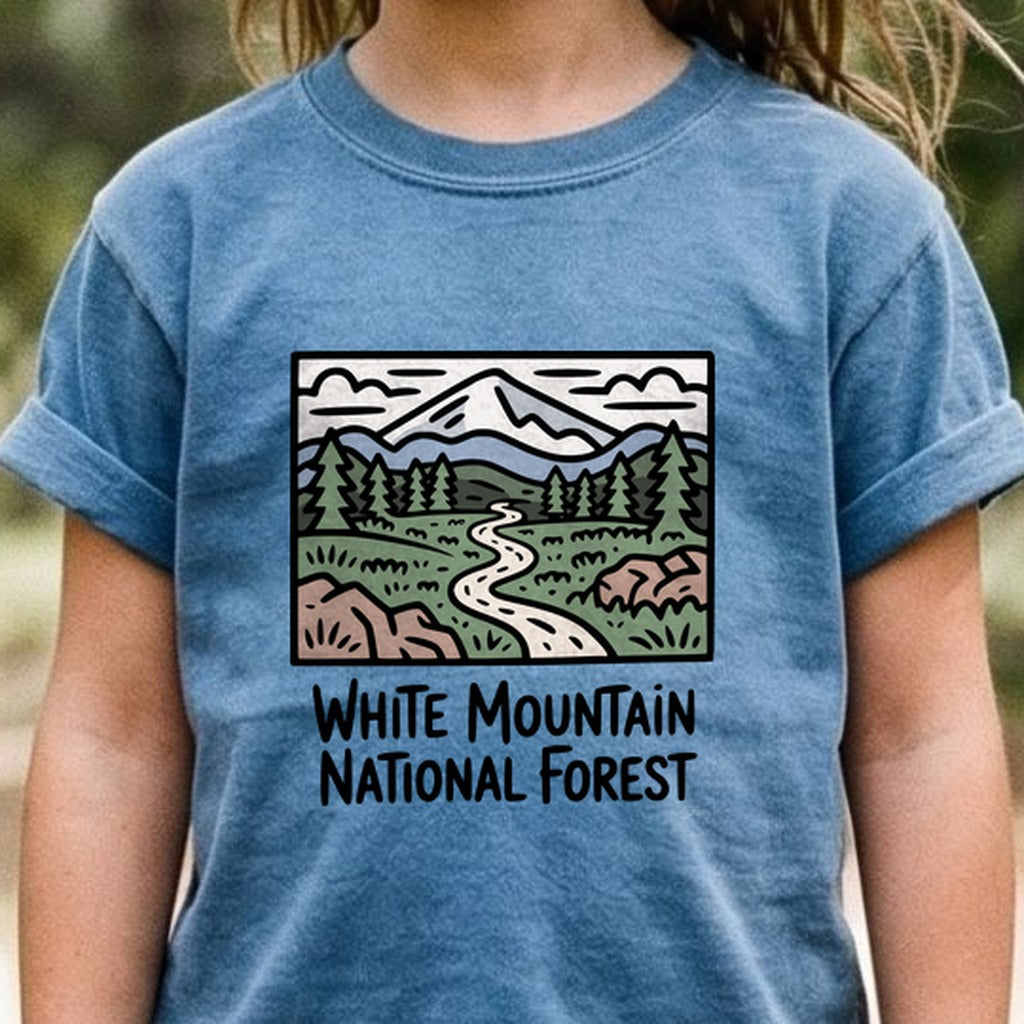 White Mountain National Forest Kids Cotton T-Shirt