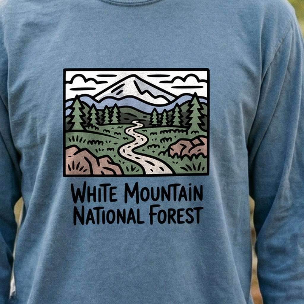 White Mountain National Forest Cotton Long Sleeve