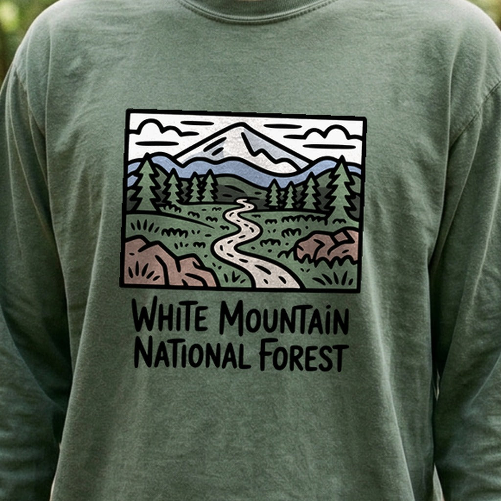 White Mountain National Forest Cotton Long Sleeve