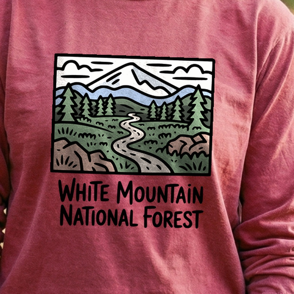 White Mountain National Forest Cotton Long Sleeve