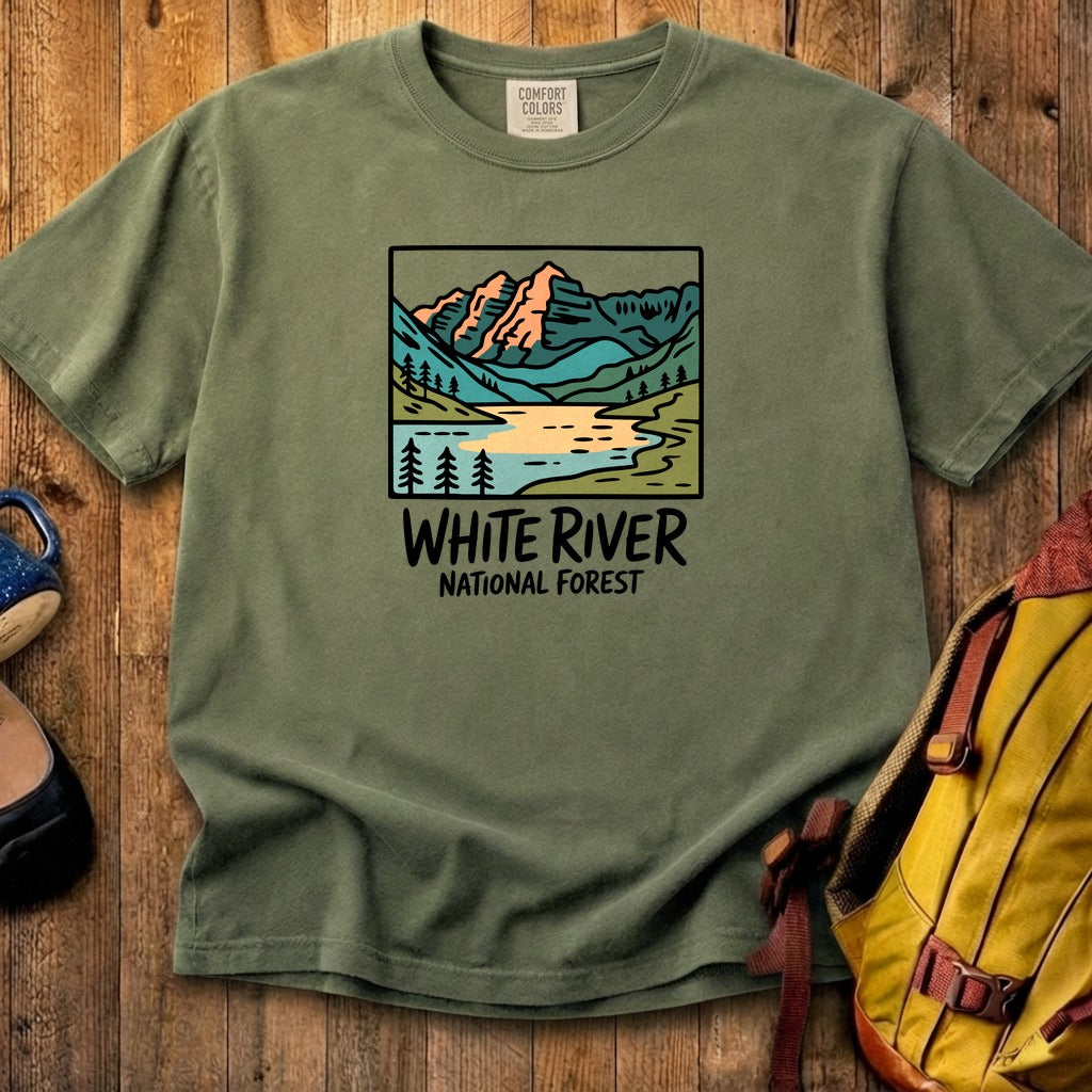 White River National Forest Cotton T-Shirt