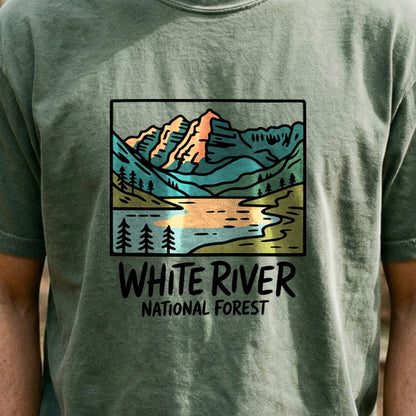 White River National Forest Cotton T-Shirt