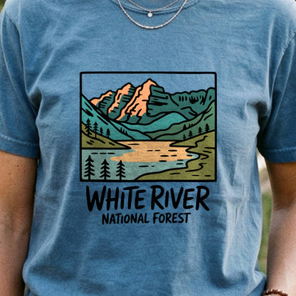 White River National Forest Cotton T-Shirt