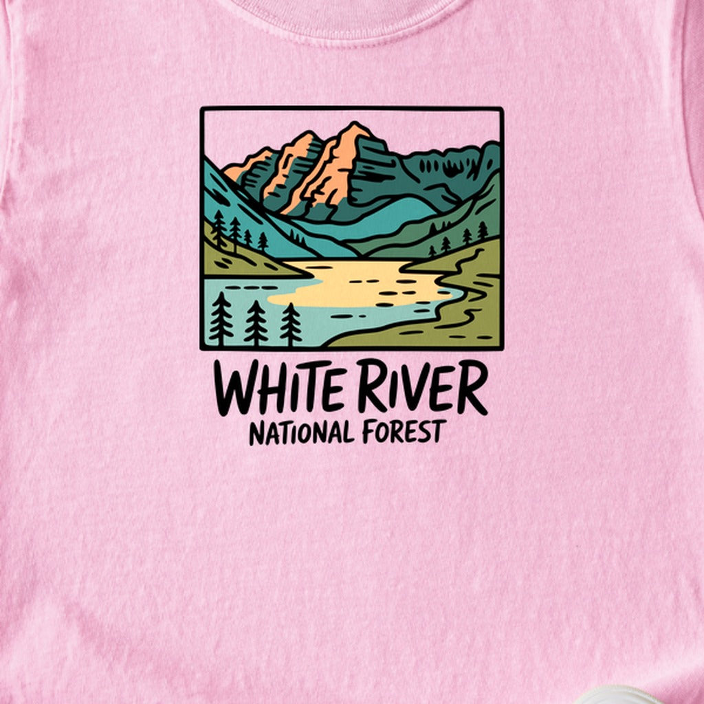 White River National Forest Kids Cotton T-Shirt