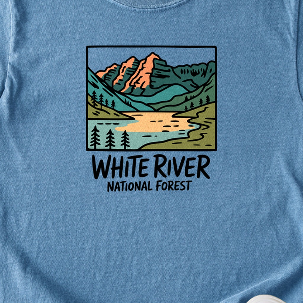 White River National Forest Kids Cotton T-Shirt