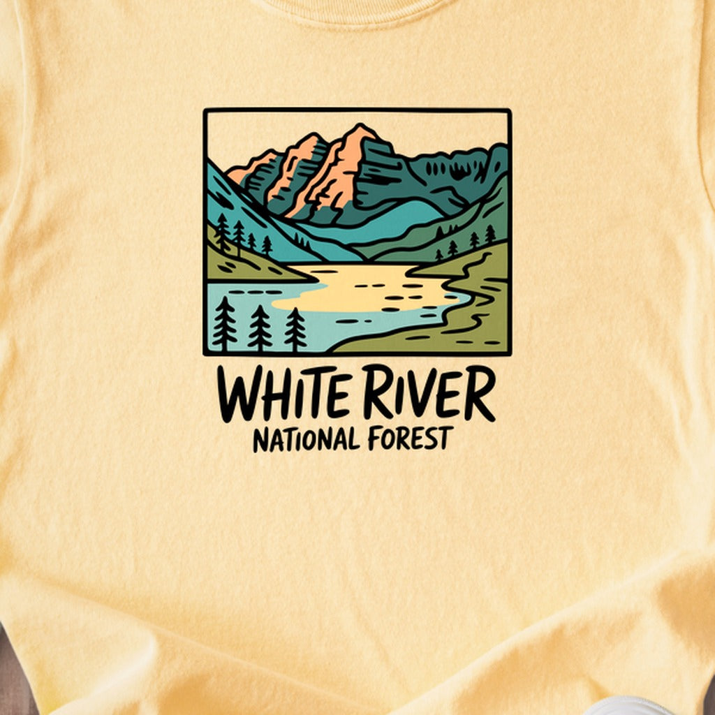 White River National Forest Kids Cotton T-Shirt