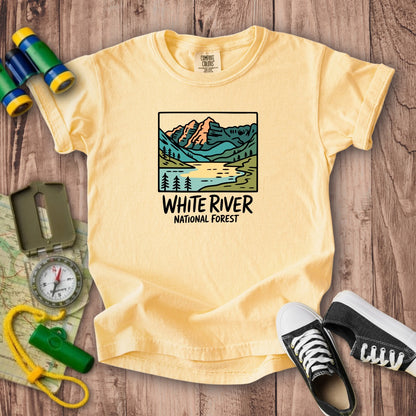White River National Forest Kids Cotton T-Shirt