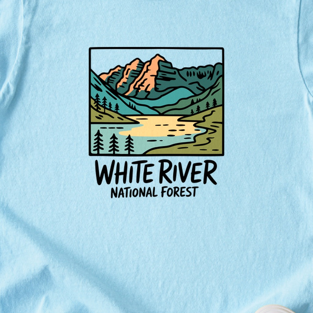 White River National Forest Kids Cotton T-Shirt