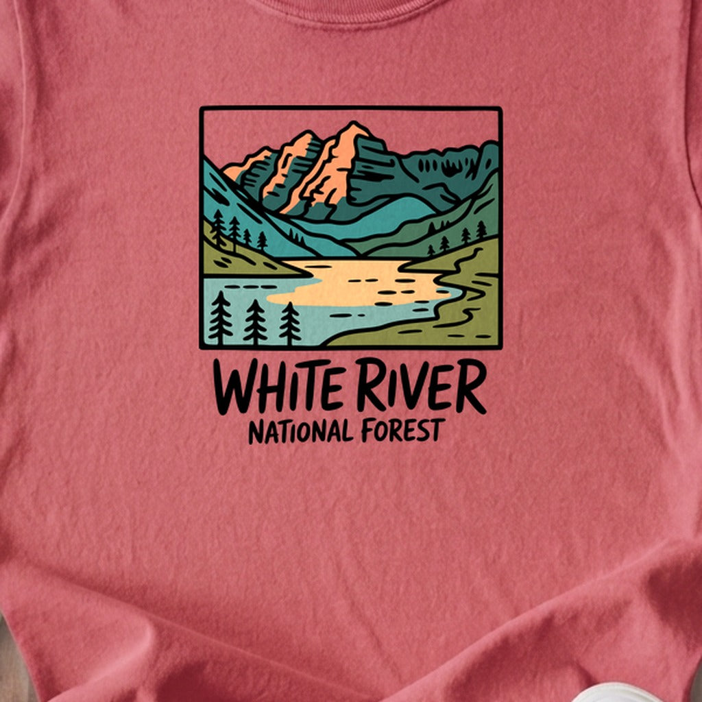 White River National Forest Kids Cotton T-Shirt