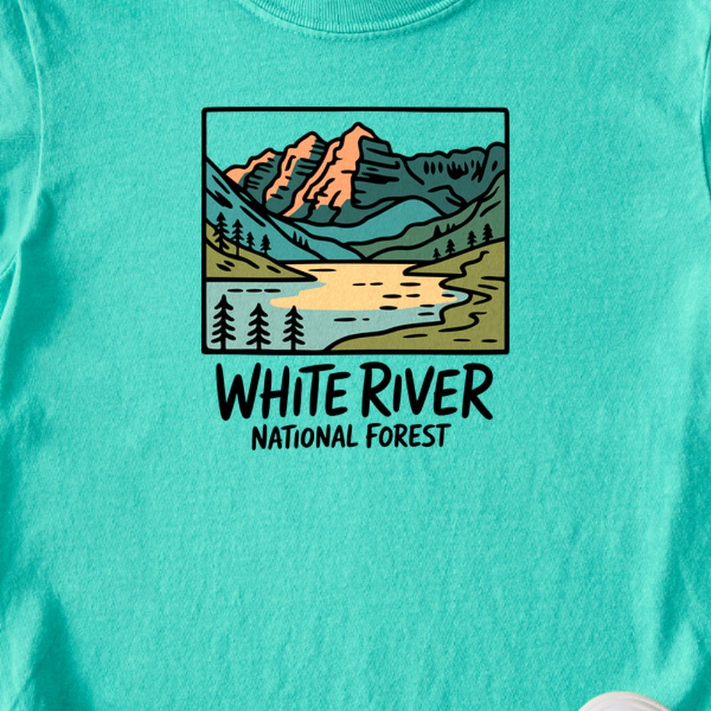 White River National Forest Kids Cotton T-Shirt