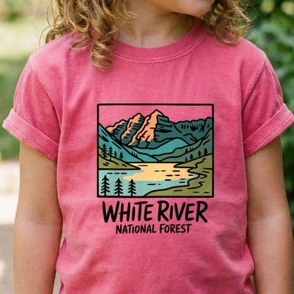 White River National Forest Kids Cotton T-Shirt