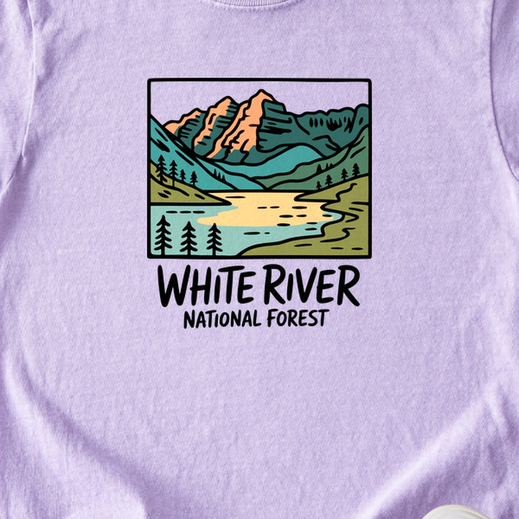 White River National Forest Kids Cotton T-Shirt