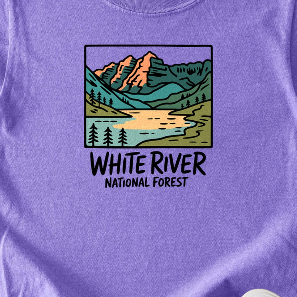 White River National Forest Kids Cotton T-Shirt