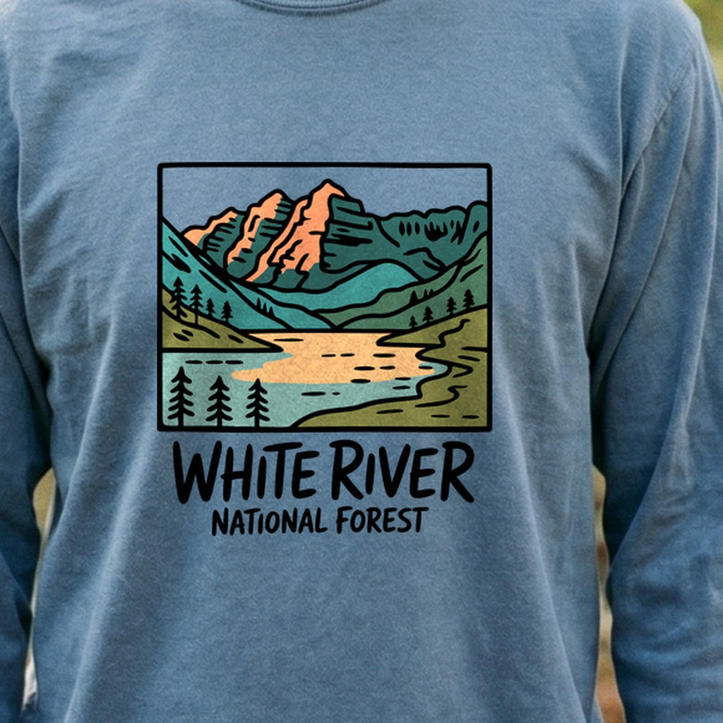 White River National Forest Cotton Long Sleeve