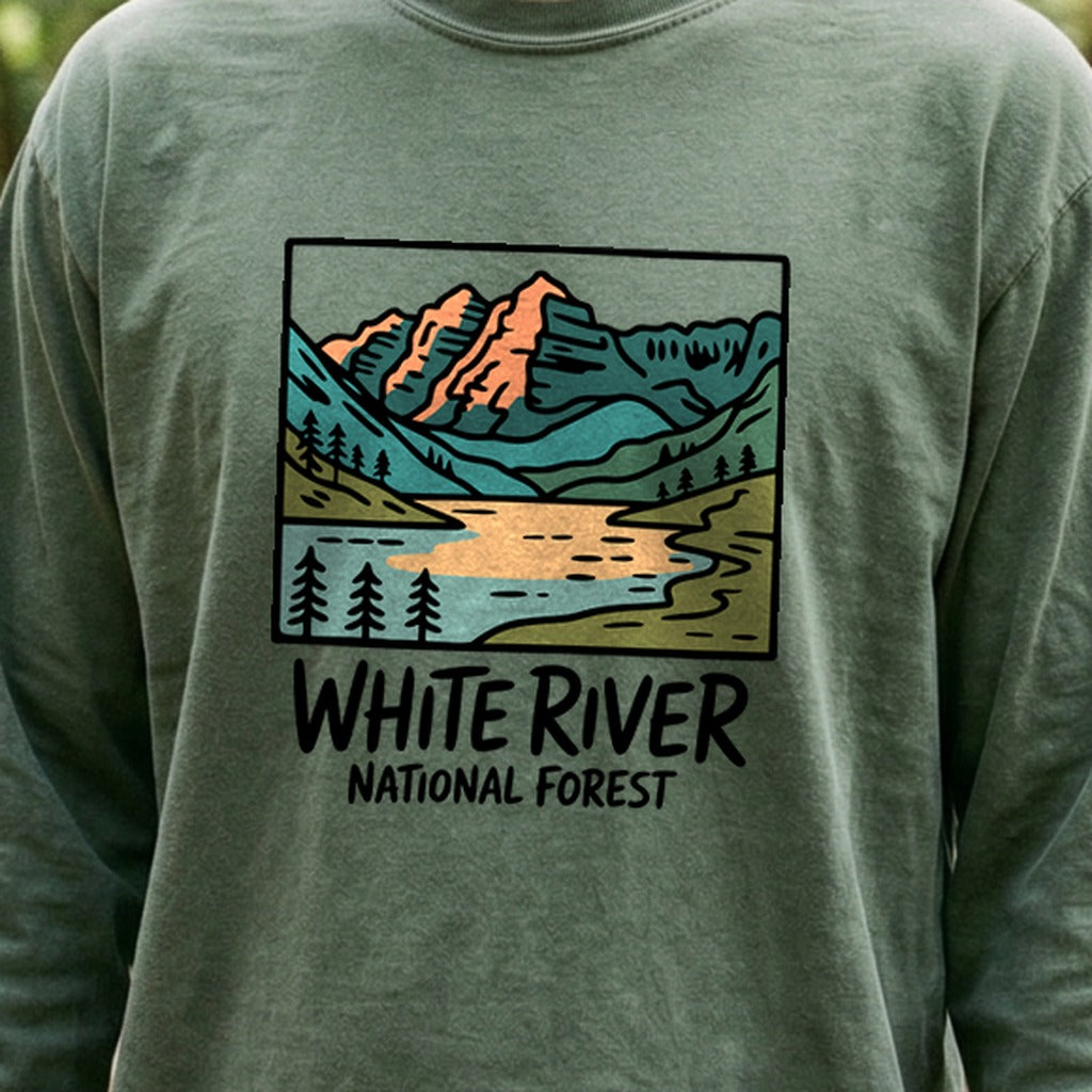 White River National Forest Cotton Long Sleeve