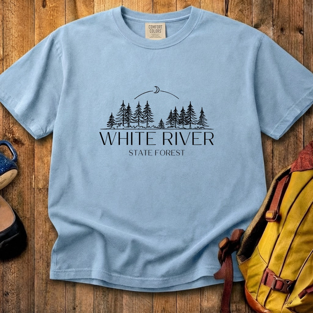 White River State Forest Cotton T-Shirt