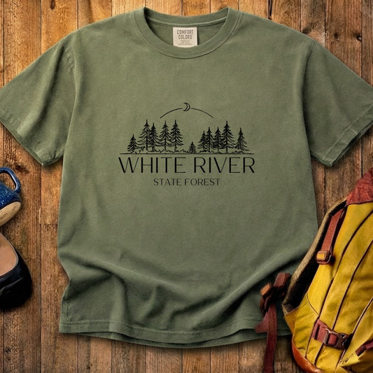 White River State Forest Cotton T-Shirt