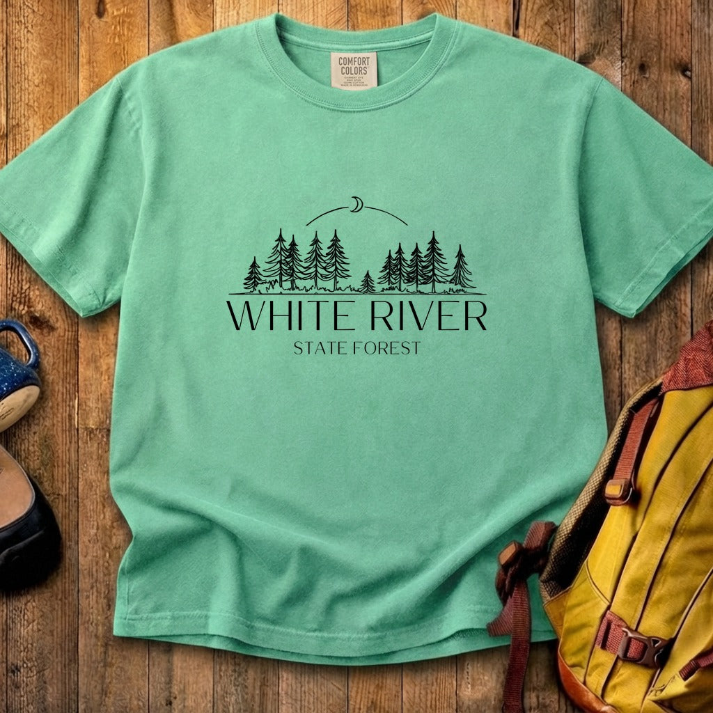 White River State Forest Cotton T-Shirt