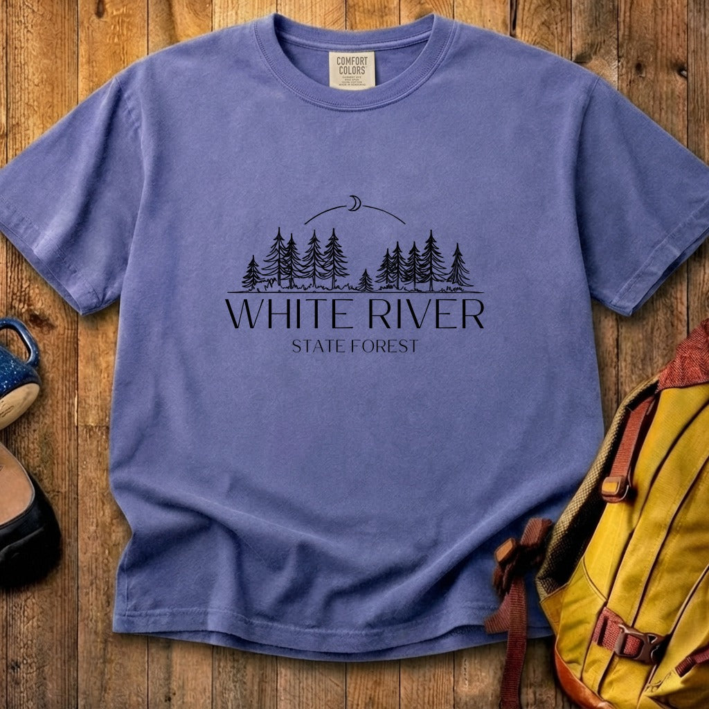 White River State Forest Cotton T-Shirt